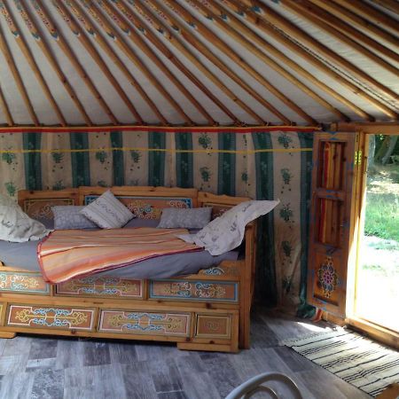 Yourte Mongole Du Centre Unisvers Peyrat-le-Chateau Екстер'єр фото